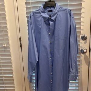 Izod Sky Blue Men's Dress Shirt